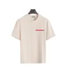 MENS DESIGNER T-shirtkvalitet Kortärmad mode Män och kvinnor Kort t-shirt Par Modeller Bomull Luxury Men Hip Hop Clothes Polo Shirt Tshirt#99