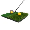 Aids 11 pièces/ensemble antidérapant Durable entraînement filet d'écaillage tapis de balançoire de pratique de golf avec 6 balles 3 tee en caoutchouc 1 support de tee Sports de plein air