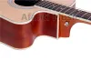 Gitarr afanti musik 41 tum gran topp / sapele baksidor akustisk gitarr (WY012)