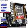 QIYIDA X99 carte mère LGA 2011-3 Kit Xeon E5 2680 V4 processeur d'unité centrale 32G = 2*16G DDR4 REG ECC RAM mémoire nom M.2 240314