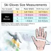Gloves COPOZZ Men Women 3 finger Touch screen Ski Gloves Waterproof Winter Warm Snowboard Gloves Motorcycle Riding Snowmobile Gloves