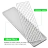 Kitchen Storage Drain Board Multifunctional Drainer Tray Dish Drying Rack Double Layer For Counter Flatware