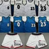 Clásico Retro Auténtico Bordado 2003-04 Baloncesto 0 GilbertArenas Jersey Vintage Real Cosido 23Michael Azul Blanco 2001-02 Jersey Transpirable Deporte