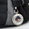 Compass Vintage Metal Lanyard Portable Keychain Compass Camping Vandring Pekare Pekande Guider Sports utomhusutrustning