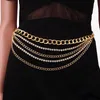 Paski Tannn Women Belt Fashiosexy Diamonds Chain Designer Gold White Vintage Wysoka jakość 2024