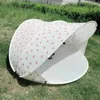 Tentes et abris 2-3 personnes Vitesse ouverte Portable UV Shade Sun Shelter Parc de pêche Voyage Auvent Pergola Tente automatique Plage