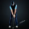 Hulpmiddelen Verstelbare golfmagneet Lighoekgereedschap Swing Club Richtingaanwijzer Golf Hulpcorrectiestang Trainingshulpmiddel Swing Trainers