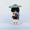 Anime manga genshin påverkar xiao figururka yae miko beelzebul klee mini modell gry figurki anime gk pvc zabawki dla dzieci prezent dekoracja samochodu 240319