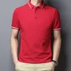 Zomer Heren T-shirt met korte mouwen Poloshirt Business Casual Slank Dun Halfmouwen Onderkant 7una {categorie}