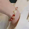 Pulseras con dijes Pulsera con cuentas Diseño único Materiales de alta calidad Joyería tradicional china para mujer, es decir, accesorios elegantes, regalo