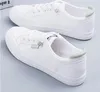 Casual Shoes Women Sneakers Kvinnor Vulcanize Spring Autumn Breattable Flats Solid Color Mesh Young Woman White