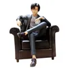 Anime Manga Levi Ackerman Figurki Anime Dochodzenie W Sprawie Gwnego Onierza Modelu Korpusu Figurka Pvc GK Zabawki Dekoracja Stou Na Prezent 240319