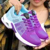 Ademende Designer Dames Loopschoenen Lichtgewicht Antislip Vrouwelijke Sportschoenen Buiten Zachte Damessneakers Veterschoenen Mode Tennis vrouw dame Wandelschoenen 813