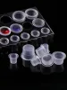 アクセサリー1000pcsバッグS/m/lサイズマイクロブレードタトゥーインクカップキャップピグメント針の透明ホルダーコンテナ針グリップタトゥーアクセサリー