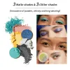 Shadow INTO YOU Eyeshadow PARTY SINGLE EYESHADOW Shimmer Matte Eye Shadow Longlasting Eye Shiny Shadows Cosmetics Beauty Make up