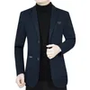 Hommes d'affaires blazers occasionnels vestes hommes costumes à carreaux manteaux de haute qualité homme printemps mince blazers vestes manteaux taille 4XL 240315