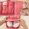 Bolsa de armazenamento de roupa íntima feminina saco de sutiã de viagem portátil sutiã calcinha organizador saco de armazenamento à prova dwaterproof água yfa2033