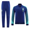 2024 Marseilles sportkläder Brasilien fotbollsjacka Riyadh jacka fotbollsträning kostym 2025 Mexiko män fotboll chandal futbol chandal jogging överlevnad brasilien
