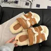 Designer Sandals Chypres Sandals Spring New Ams Second Uncle Mao Suede Li Home Bedroom Flat Bottom Versatile Qnxa