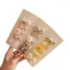 Hair Accessories Hand Made Clips For Baby Children's Headwear Clip Bows Girls All Cloth Hairpin