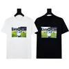 24ss Spring Summer Europe USA Football Star Print Tee Fashion Mens Short Sleeve Tshirt Women Casual Cotton Designer T shirts 0319
