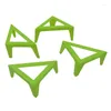 キッチンストレージ4PCS初心者と子供用のツールプラスチック三脚スタンドラック芸術的な三角形のための絵画板ブラケット