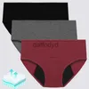 Calcinha das Mulheres Womens Menstrual Briefs Calcinha de Algodão Grande Fluxo Pós-Parto Absorção de Água À Prova de Vazamento Puro Tamanho Grande Roupa Interior Feminina 240319