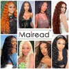 Synthetic Wigs Curly Wig Long Wigs for Black Women Deep Wave Lace Front Wig Simulated Scalp Middle Part Synthetic Natural Crimps Curls Hair 240329