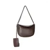 Totes Single Shoulder Bag Women 2024 Korean Fashion Soft Face Large Capacity Retro Underarm