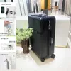 2024 New Front Open Luggage Multifunctional Luggage 24 inch Business Boarding Luggage Boarding 240319