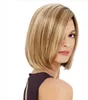 Synthetische pruiken Cosplay Pruiken Synthetische korte bob Rechte pruiken Blonde kleur Pruik voor vrouwen Natuurlijk hittebestendig haar 240329