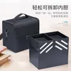 Sacos de armazenamento Grande Capacidade Make Up Bag Multi-camada Manicure Cabeleireiro Bordado Kit de Ferramentas Cosméticos Caso Higiene Pessoal