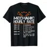 Men's Suits A1063 Hourly Rate Gift Shirt Labor Rates T-Shirt Customized Products Men Clothing Husband Boyfriend Tee Top