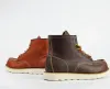 Boots A055 Size 3846 New Large Size Men Fashion Reto Tooling Boots Lace Up Leisure Vintage Shoes Crazy Brown Man Footwear 2023