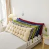 Pillow Headboard Reading Body Pillows Chair Bedside Lumbar Backrest Cojines Exterior Decorativos