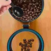 Misurini per caffè 5 pezzi Scrunchies Misurini neri Cucchiai per cereali Strumento per cucinare da cucina con fagioli neri