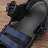 Sandals Hecrafted Men Sandals 2022 Beach Summer Breathable 4 Colours Casual Sandals