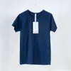 Tech LU-1.0-Top de Yoga sin costuras para mujer, camiseta de manga corta, sudadera de secado rápido, Top transpirable de punto para Fitness, novedad de 2024