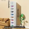 Storage Holders Racks Stackable Foldable Shoe Box - Free Shoe Storage Cabinet for Men and Women - Foldable Plastic Sports Shoe Organizer Y240319