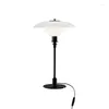 Tafellampen Europa Designer Lamp Led Vintage Wit Glazen Bureau Voor Woonkamer Slaapkamer Nachtlampje Nordic Decor