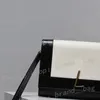 10A Luxus Designer Tasche Mann Frauen Umschlag Tasche Handheld Brieftasche Glattes Rindsleder Große Clip Tasche Metall Logo Quadrat Echtes Leder Geldbörse Lässige Mode Mit Box Staubbeutel