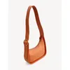 Totes Mini Cuir Souple Mode Hobo Sacs À Main 2024 Été Coréen Femmes Sacs À Bandoulière Tendance Simple Designer Couleur Unie Sac À Bandoulière