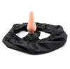 Manlig kvinnlig onani underkläder trosor, byxor med anal dildo bälte sexleksak, vagina/anal plug sexprodukter8284691