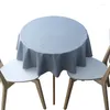 Tkanina stołowa Wodoodporna anty-szalowa i odporna na olej okrągła obrus do użytku domowego