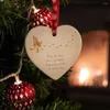 Party Dekoration Keramik Herz Ornament Herzförmige Schwester Geschenk Freundschaft Schwesternschaft Liebe Anhänger für Weihnachtsbaum Hängen