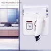 1600W Wall Mounted Hair Dryer Negative ion Electric Hairdryer with Holder Base Hair Care Quick Dry For Household el Bathroom 240312