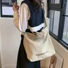 Totes japansk duk crossbody väskor för kvinnor tjockare handväska stora kapacitet studenter skolväska kvinnliga pendlare på axelväska