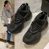 Casual Shoes 2024 Women's Fashion Ladies Spaceship Sneakers Thick Bottom Mesh Breathable Sports Female