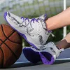 Sapatos novos tênis de basquete masculino tendem ao ar livre não -lips esportes sports unsisex homens homens treinando tênis deportivas hombre