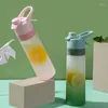 Butelki z wodą butelki Sport bezpłatny spray przenośna moda urocza picie plastikowa duża filiżanka ekologiczna ekologiczna 700 ml na zewnątrz